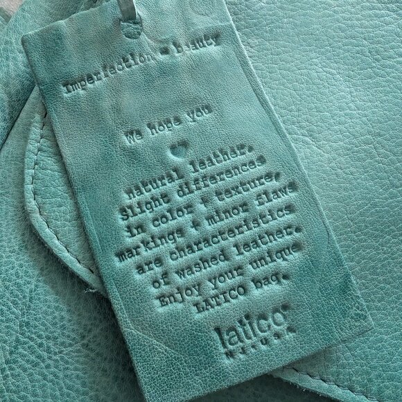 Turquoise latico Charlton Crossbody Bag - Picture 2 of 6